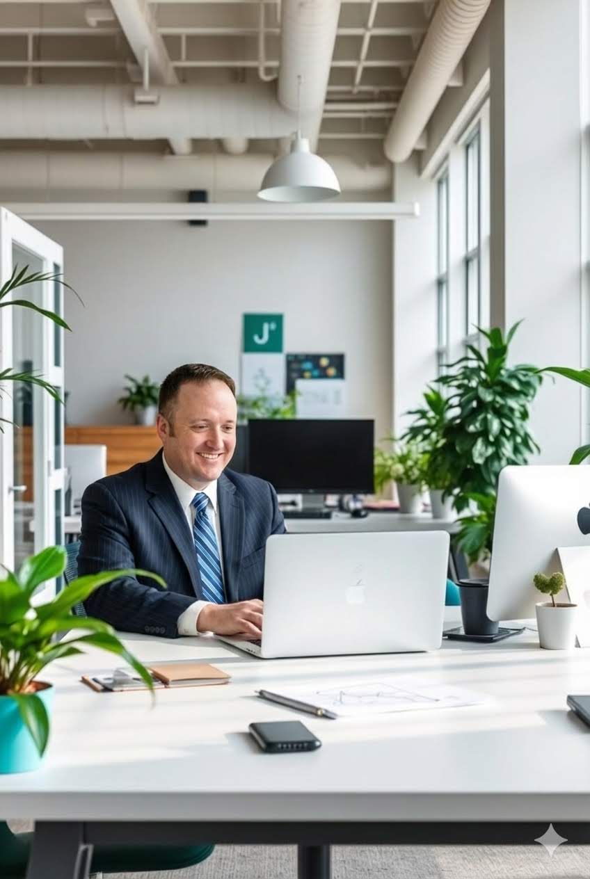 Professional photo of Mike Henke in workplace setting
